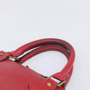 LOUIS VUITTON Epi Alma Hand Bag Castilian Red M52147 LV Auth 198548-15