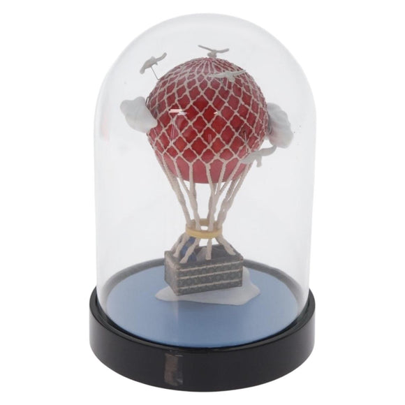 LOUIS VUITTON Balloon Snow Globe Glass VIP Only Clear Red LV Auth 198549A
