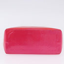 LOUIS VUITTON Monogram Vernis Reade PM Hand Bag Fuchsia Pink M91221 Auth 198550A-7