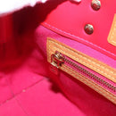 LOUIS VUITTON Monogram Vernis Reade PM Hand Bag Fuchsia Pink M91221 Auth 198550A-23