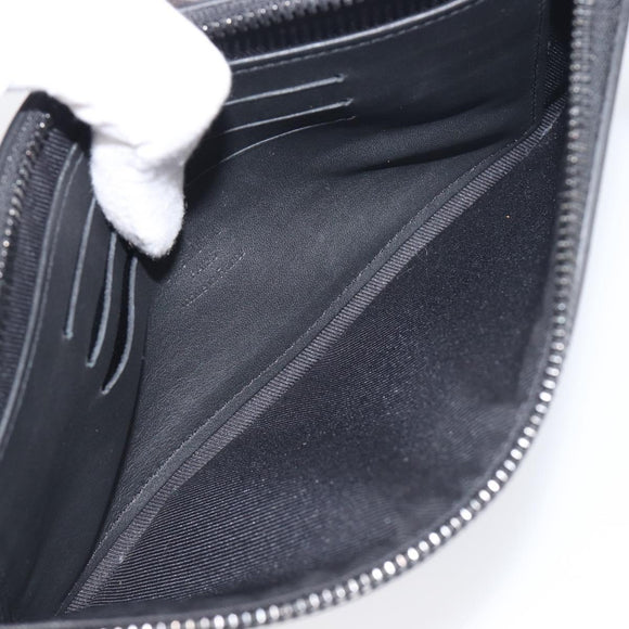 LOUIS VUITTON Monogram Shadow Pochette Discovery PM Black M44335 LV Auth 198551A