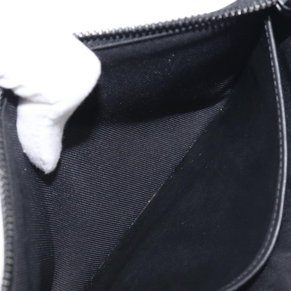 LOUIS VUITTON Monogram Shadow Pochette Discovery PM Black M44335 LV Auth 198551A