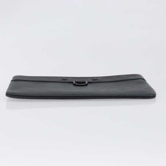LOUIS VUITTON Monogram Shadow Pochette Discovery PM Black M44335 LV Auth 198551A