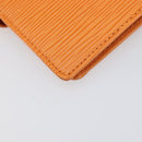 LOUIS VUITTON Epi Agenda PM Day Planner Cover Orange R2005H LV Auth 198554A-16