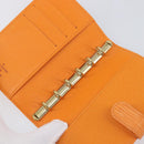 LOUIS VUITTON Epi Agenda PM Day Planner Cover Orange R2005H LV Auth 198554A-9