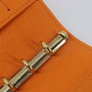LOUIS VUITTON Epi Agenda PM Day Planner Cover Orange R2005H LV Auth 198554A-10