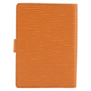 LOUIS VUITTON Epi Agenda PM Day Planner Cover Orange R2005H LV Auth 198554A-2