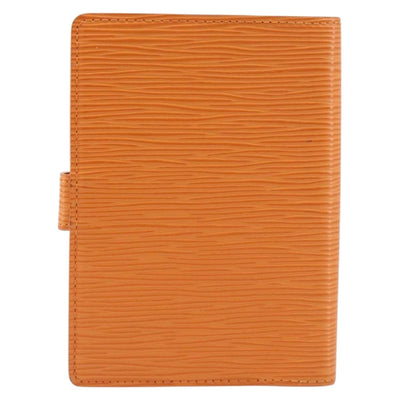 LOUIS VUITTON Epi Agenda PM Day Planner Cover Orange R2005H LV Auth 198554A - 0