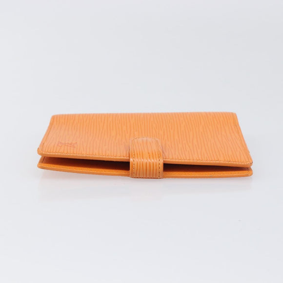 LOUIS VUITTON Epi Agenda PM Day Planner Cover Orange R2005H LV Auth 198554A