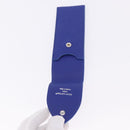 LOUIS VUITTON Monogram Emboss Pen Case Blue GI1199 LV Auth 198556M-8