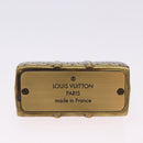 LOUIS VUITTON Monogram Keepall Motif Paperweight Metal Gold Tone LV Auth 198558A-6