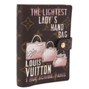 LOUIS VUITTON Monogram Trunk Agenda PM Day Planner Cover R21077 LV Auth 198560M-1
