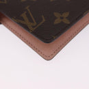 LOUIS VUITTON Monogram Trunk Agenda PM Day Planner Cover R21077 LV Auth 198560M-15