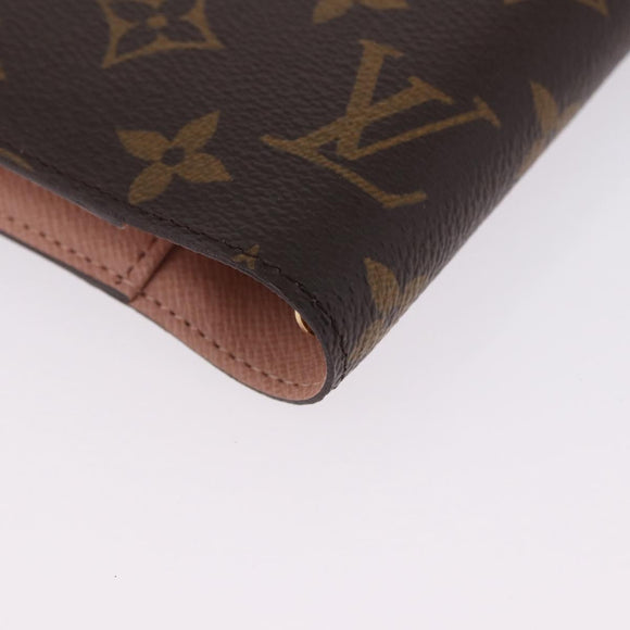 LOUIS VUITTON Monogram Trunk Agenda PM Day Planner Cover R21077 LV Auth 198560M