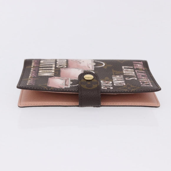 LOUIS VUITTON Monogram Trunk Agenda PM Day Planner Cover R21077 LV Auth 198560M