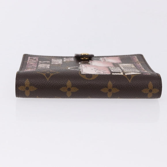 LOUIS VUITTON Monogram Trunk Agenda PM Day Planner Cover R21077 LV Auth 198560M