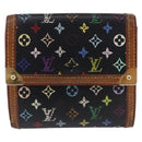 LOUIS VUITTON Multicolor Porte Monnaie Bier Cartes Crdit M92984 Auth 198561-13