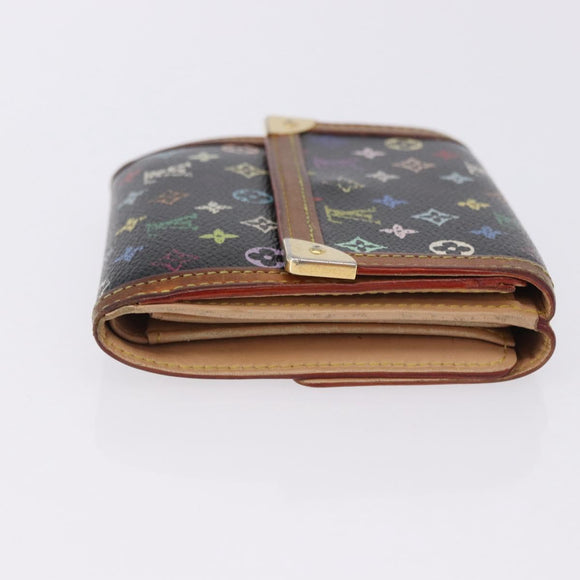 LOUIS VUITTON Multicolor Porte Monnaie Bier Cartes Crdit M92984 Auth 198561