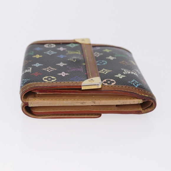 LOUIS VUITTON Multicolor Porte Monnaie Bier Cartes Crdit M92984 Auth 198561