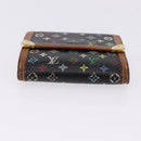LOUIS VUITTON Multicolor Porte Monnaie Bier Cartes Crdit M92984 Auth 198561-6