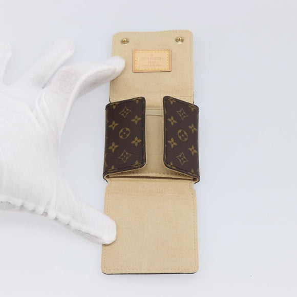 LOUIS VUITTON Monogram Accessory Case LV Auth 198562A
