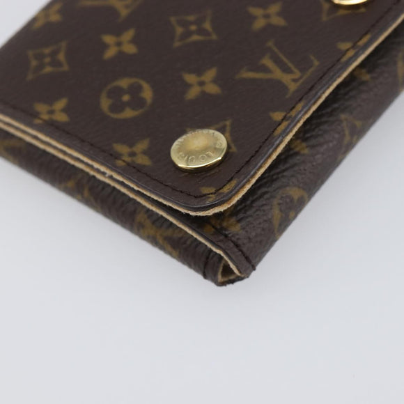 LOUIS VUITTON Monogram Accessory Case LV Auth 198562A