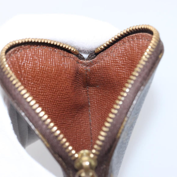 LOUIS VUITTON Monogram Porte Monnaie Coin Purse M61926 LV Auth 198563