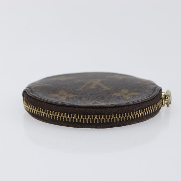 LOUIS VUITTON Monogram Porte Monnaie Coin Purse M61926 LV Auth 198563