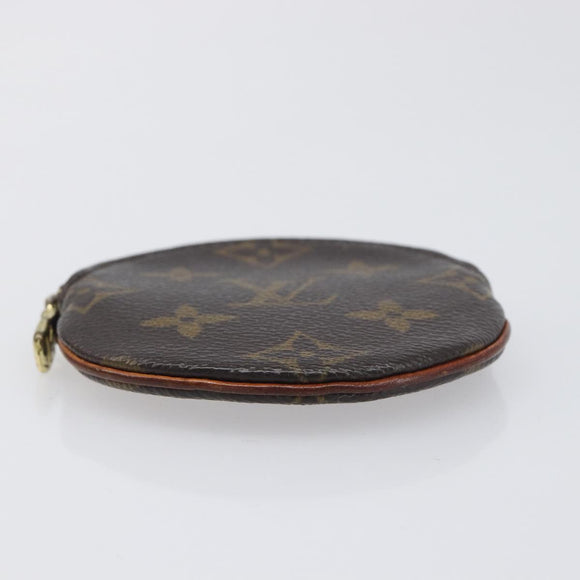LOUIS VUITTON Monogram Porte Monnaie Coin Purse M61926 LV Auth 198563