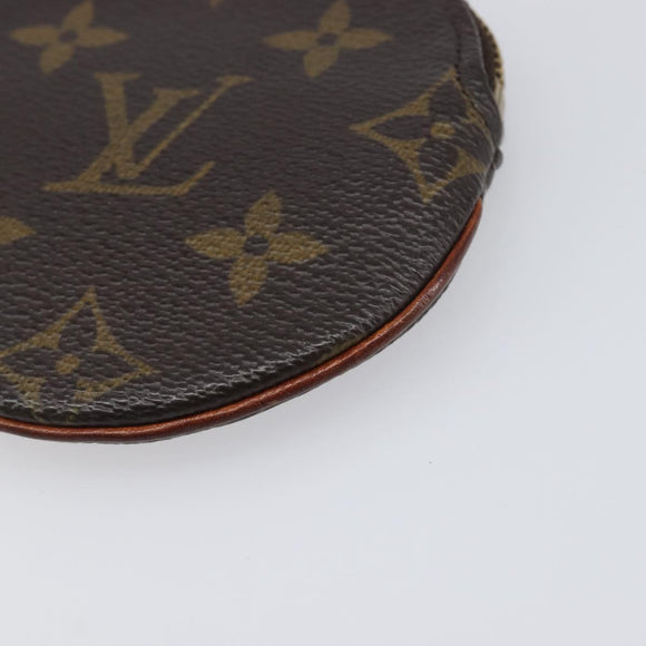 LOUIS VUITTON Monogram Porte Monnaie Coin Purse M61926 LV Auth 198563