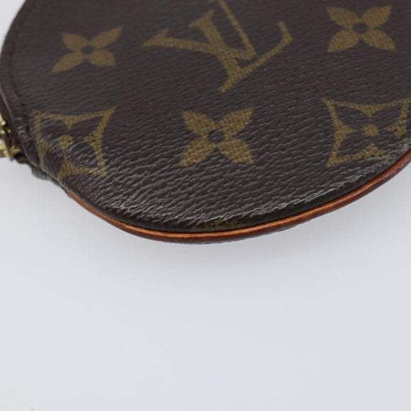 LOUIS VUITTON Monogram Porte Monnaie Coin Purse M61926 LV Auth 198563