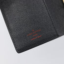LOUIS VUITTON Epi Agenda PM Day Planner Cover Black R20052 LV Auth 198564A-20