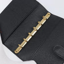 LOUIS VUITTON Epi Agenda PM Day Planner Cover Black R20052 LV Auth 198564A-9