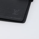 LOUIS VUITTON Epi Agenda PM Day Planner Cover Black R20052 LV Auth 198564A-7
