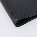 LOUIS VUITTON Epi Agenda PM Day Planner Cover Black R20052 LV Auth 198564A-14