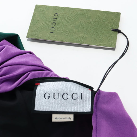 GUCCI Blouse Nylon The Hacker Project BALENCIAGA Collaboration Auth 198567M