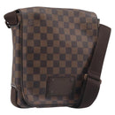 LOUIS VUITTON Damier Ebene Brooklyn PM Shoulder Bag N51210 LV Auth 198568-1