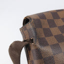 LOUIS VUITTON Damier Ebene Brooklyn PM Shoulder Bag N51210 LV Auth 198568-9
