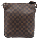 LOUIS VUITTON Damier Ebene Brooklyn PM Shoulder Bag N51210 LV Auth 198568-2