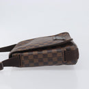 LOUIS VUITTON Damier Ebene Brooklyn PM Shoulder Bag N51210 LV Auth 198568-4