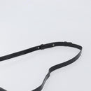CELINE Shoulder Bag Leather Black Gold Auth 198571-8