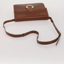 CELINE Macadam Canvas Shoulder Bag PVC Leather 3 Set Brown Beige Auth 198572-13
