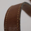 CELINE Macadam Canvas Shoulder Bag PVC Leather 3 Set Brown Beige Auth 198572-14
