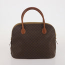 CELINE Macadam Canvas Shoulder Bag PVC Leather 3 Set Brown Beige Auth 198572-17