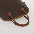 CELINE Macadam Canvas Shoulder Bag PVC Leather 3 Set Brown Beige Auth 198572-20