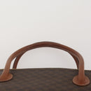 CELINE Macadam Canvas Shoulder Bag PVC Leather 3 Set Brown Beige Auth 198572-21