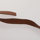 CELINE Macadam Canvas Shoulder Bag PVC Leather 3 Set Brown Beige Auth 198572-6