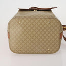 CELINE Macadam Canvas Shoulder Bag PVC Leather 3 Set Brown Beige Auth 198572-7