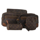 LOUIS VUITTON Monogram Clutch Bag 5 Set LV Auth 198574-1