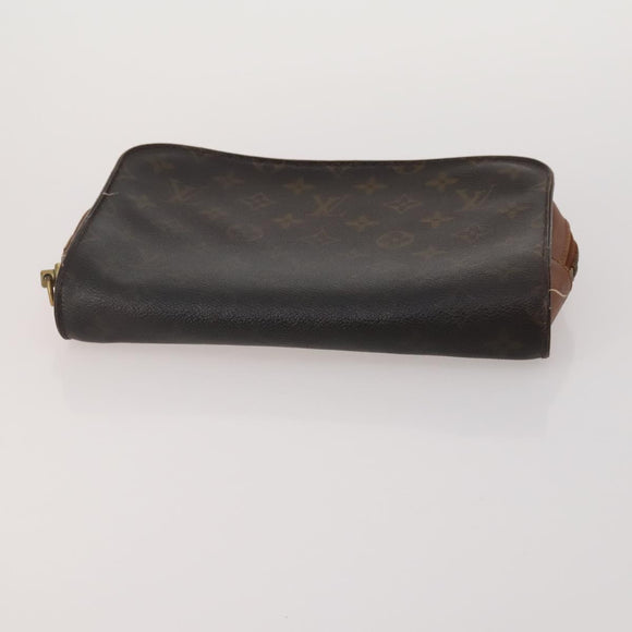 LOUIS VUITTON Monogram Damier Ebene Clutch Bag 5 Set LV Auth 198575